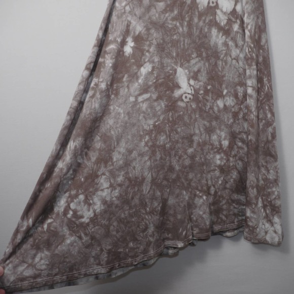 Audrey 3+1 Gray Tie Dye Sleeveless Dress Size M - Picture 7 of 8